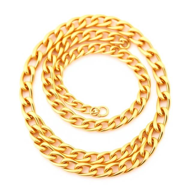 Illustrative gold chain